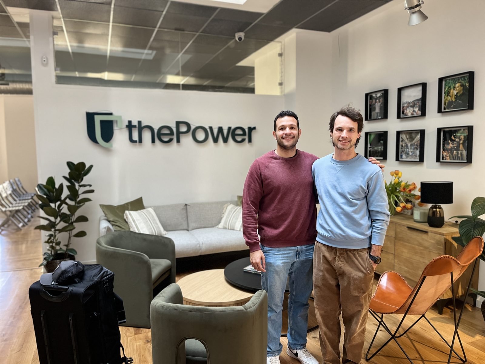 Rodaje del anuncio de ThePower en su campus