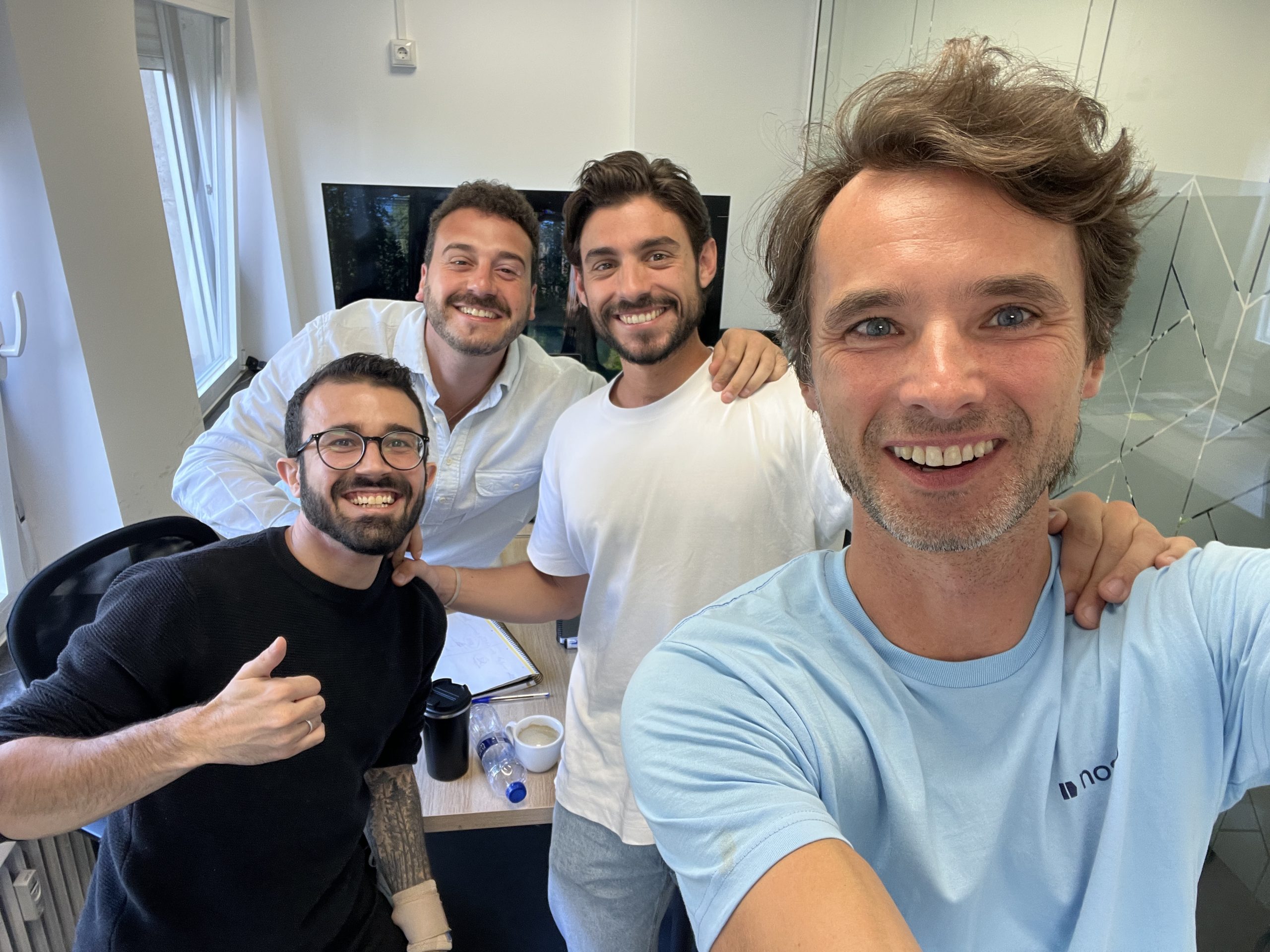 Con el equipo de Ucademy